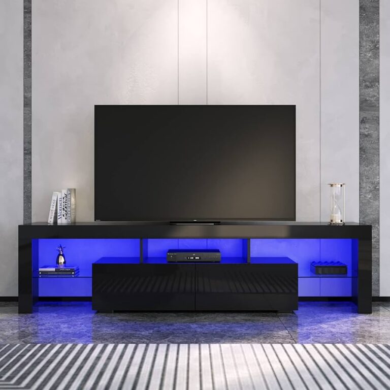 Ebony Elegance: Discover Trendsetting Black Entertainment Units for a Stylish Touch