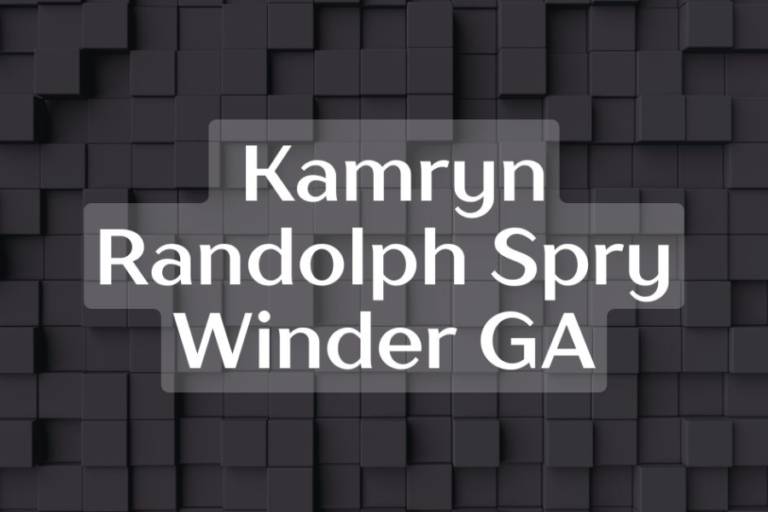 Kamryn Randolph Spry Winder GA